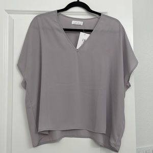 NWT Oak and Fort Blouse/Flowy Shirt (Size M)